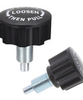 Two Pack Exercise Bike Pull Pin Spring Knob Replacement Universal M16 Pop Screw for gym bikes and benches