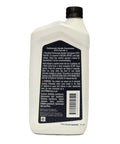Back view of Genuine Nissan OEM CVT Transmission Fluid CVTF I-NS2 For CVT-2, 999MP-NS200P, 5 Quarts, shows label details and specifications.