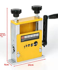 Handy Portable Wire Stripping Tool Crafted From Durable Metal For Reliable Home And Workshop Use Lightweight Electric Automatic Manual Design, compact size, 14 x 4 cm.