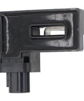 Heavy Duty Battery Current Sensor Drops Right In For Nissan Altima Leaf Murano Pathfinder Quest Versa Qx60 Replaces 294G01HH0A black plastic build with clear wiring connector
