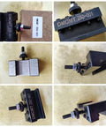 CNC Lathe Tool Holder Quick Change Black Steel for Turning and Drilling, fits 250-001 OXA250001 Tools, pro-grade build