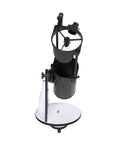 Heritage 150 Tabletop Dobsonian Telescope For Beginners With Easy Setup And Portable Grab And Go Design Crisp Moon And Planet Views Fast F5 Optics And 750mm Focal Length Ideal Entry Point For Budding Stargazers, black 150mm tabletop Dobsonian reflector on white base