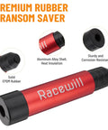 2 Pack Trail-Ready Boat Transom Saver Wedge Motor Support, aluminum and rubber, corrosion-resistant, universal fit