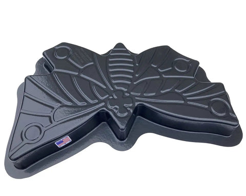 Black plastic butterfly stepping stone mold for concrete and cement DIY walkway stones reusable garden path mold