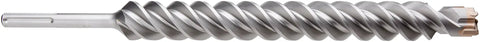 Beefed-Up SDS Max Rotary Hammer Bit With 4 Cutter, 2 Inch By 22-1/2 Inch Iron Blast Technology, Full Carbide Head, Rebar-Ready Durability