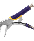 Sheet Metal Hand Seamer Pliers Built Tough Straight Jaw Metal Bending Tool With Non Slip Grippy Ergonomic Handle For HVAC Jobs