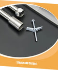 30-Piece Drywall Toggle Bolt And Wing Nut Kit For Hanging Heavy Stuff Safely In Home Or Office, Includes Durable Anchors, Screws, And All-Purpose Wall Hangers For Quick, Secure Mounts. Silver drywall toggle bolt kit with wing nut and screw