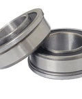 10 Pcs Flanged Deep Groove Ball Bearings 20x35x11mm F6003 20 2RS ABEC 3 Heavy Duty Double Sealed Steel Bearings For Household Appliances Garden Machinery Outdoor Equipment Tools, two bearings