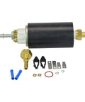 Fuel Gas Pump Replacement For Ford Lincoln Mercury Mustang Ranger Truck And Van Real Easy Install And Rock Solid Fuel Delivery With OE Style Quality That Lasts Long displayed with connectors and accessories.
