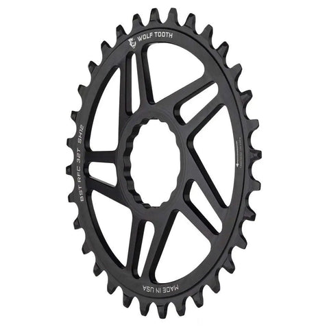 Direct Mount Mountain Bike Chainring For Race Face Cinch And Shimano 12 Speed Hyperglide Plus Chain 34 Tooth made from 7075-T6 Aluminum