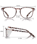 Three Pack Anti Fog Safety Goggles With Side Shields For Women And Men Clear Lenses Protective Eyewear Scratch Resistant