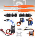 A2212 1400KV Brushless RC Plane Motor Kit With 30A ESC And SG90 Servos components for remote control aircraft