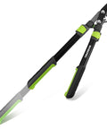 Extendable Bypass Lopper For Gardening One Point Five Inch Cutting Capacity 25 To 37 Inch Telescoping Tree Cutter with SK5 Blade