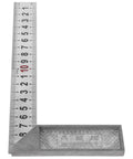 Stainless Steel 90 Degree Ruler L Square Measuring Tool for Carpenters and Machinists, Pro Grade Right Angle Square with Thickened Base