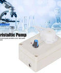 Industrial Grade Peristaltic Dosing Pump With Adjustable Flow For Aquarium, Lab And Analytical Use, 12V 50/60Hz