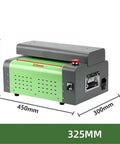 Heavy Duty Corrugated Carton Cutter And Cardboard Shredder For Recycling Waste Boxes Expansion And Cutting Machine Pro Grade Box Cutter With 325mm Blade For Eco Friendly Packing Material, 325mm blade, 450x300x270mm