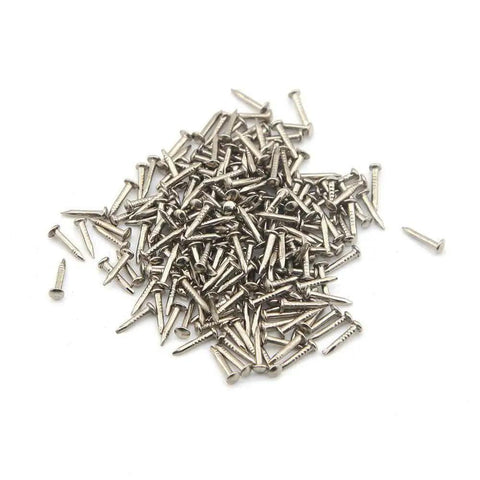 Badass Tiny Decorative Mini Nails For Sweet DIY Upgrades And Vintage Drawer Fixes Two Hundred Pack Flat Head Tin Tacks Perfect For String Art And Totally Rad Handmade Creations With Silver Shine