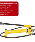 Manual hydraulic pump CP-700 for Heavy Duty Hydraulic Puller With Manual Pump Gear Puller Threaded 5 10 15 20 30 50 Tons