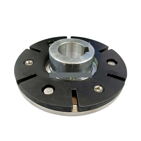 Compact 24V 16W Electromagnetic Brake For Printing Accessories, Easy To Install, front view showing durable structure and components.