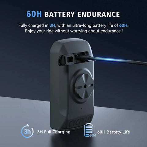 Wireless Bike Computer Set With Speed Sensor And Mount IPX6 Waterproof GPS Odometer charging display with 60H battery life