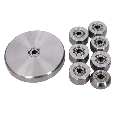 Beefy Tank Style Benchtop English Wheel Metal Shaping Tool With 16 Gauge Capacity For Steel Aluminum Copper Heavy Hitter Automotive Body Panel Forming Kit For Precision Metal Workshop