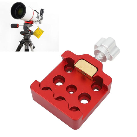Telescope Dovetail Clamp In Aluminum Alloy, Heavy Duty Mount Base For All Telescopes And Cameras, Rock Solid Connection