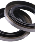 2 Pack Upgraded Bearing Grease Oil Seals 1 543511 For Exmark Zero Turn Mowers And Toro Models 29518 And 30070 Caster Fork Pivot Lazer Z AS CT DS HP LC XP XS E Series S Series X Series, black oil seals