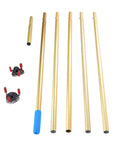 Top Shelf Smoke Detector Removal Tool Featuring An Extended Reach Grip For Effortlessly Twisting Ceiling Alarms Without Balancing On Shaky Step Stools Or Breaking A Sweat, includes extendable aluminum poles and locking heads.
