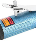 Blue Aluminum Alloy Pneumatic Die Grinder Top Shelf Air Powered Rotary Tool Smooth Operator For metal cutting tasks.