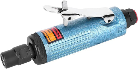 Blue Aluminum Alloy Pneumatic Die Grinder Top Shelf Air Powered Rotary Tool Smooth Operator For metal cutting tasks.