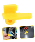 Pro Grade Tire Changer Head Protector Guards 2 Pack Yellow Scratch Resistant Jaw Covers For Tire Machines Auto Shop Use