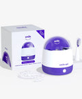 Ultra Deep Clean Ultrasonic And UV Dental Appliance Cleaner For Aligners, Retainers, Dentures, Mouthguards, Toothbrush Heads And More With Dual Cleaning Tech For A Fresh, Odor Free Smile. box with cleaner, aligners and brush