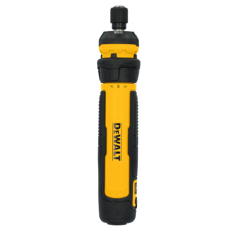Front view of Compact Ergonomic 4V USB Rechargeable Cordless Screwdriver With 12 Bit Set LED Light FLEXDRIVE Control