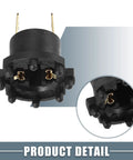 Headlight Socket Adapter Kit For Mazda 3 2004-2009 And Mazda 5 2006-2010 B28V-51-0A3 B28V-51-0A3A black plastic connectors