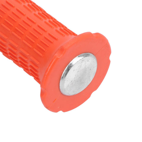 Close-up of orange handle from Half Inch Drive Hand Impact Driver Set With Six Impact Bits, Built Tough Metal Tool For Loosening Frozen Bolts