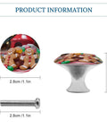 Pretty Dang Slick Antique Stainless Steel Cabinet Knobs And Drawer Handles 2 Pack Heavy Duty Round Pulls For Kitchen Bedroom Furniture Heck Of A Upgrade Anti Rust Coating Secure Mounting Hardware Included Versatile Design Easy Install with decorative gingerbread design