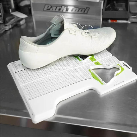 Ride Ready Pro Grade SPD Cleat Adjustment Tool For Shimano SPD SL Cleat Fitting And Alignment Tool with shoe for demo