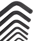 Solid Xixian 6 Pack L Shape Hex Key Wrench Set Made From Tough Carbon Steel For Ycle Fix Ups, Heavy Duty Allen Tool Kit Ideal For Maintenance Jobs And Hand Screwdriver Grabs That Hold Up Great No Bending, black hex keys