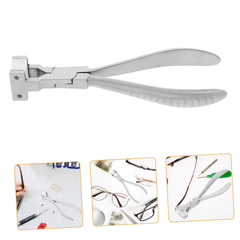Stainless Steel Eyeglasses Frame Bending Pliers Pro Grade Gear Optical Repair Tool For Quick And Precise Glasses Fixing Easy To Use