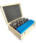 Pro Grade Beast Keyway Cutting Tool Kit 21 Piece Puller Set In High Speed Steel HSS displayed in wooden box