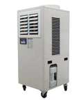 Workhorse Industrial Spot Cooler Dropping 20400 BTU Frost with 3600 Cubic Meter Hour Airflow, 14L tank, portable design.