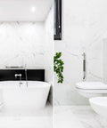 Bathroom with a tub and mounted 16 Inch Shower Grab Bars For Bathroom Safety With Anti Slip Handles For Elderly Seniors Handicap And Pregnant Women