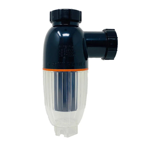 No Mess Money Saving P Trap 2 Pack in black and transparent, easy to install under sink plumbing upgrade.