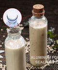 Aluminum Foil Sealing Gasket For Silver Plastic Metal Bottles, Non Toxic Tasteless Liner Keeps Dust Out Fresh And Sealed, corked bottles.