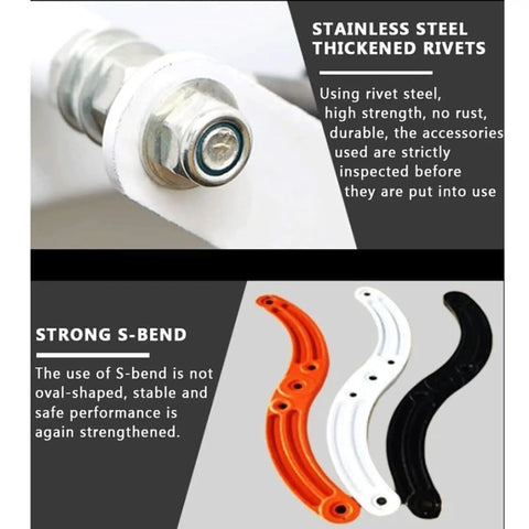 Hella Smooth Electric Pull Down Attic Ladder built heavy duty components like stainless steel rivets and strong S-bend features.
