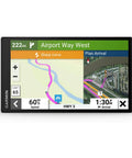 7-Inch RV GPS Navigator With Custom Routing And Live Traffic And Weather For North America display showing route details