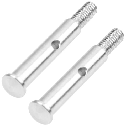 Beefy Steel Front Axles For Traxxas Slash 2WD Rustler VXL Stampede One Tenth RC Car Replacement, CNC Machined For Precision And Durability