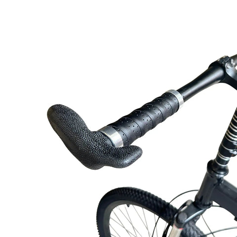 Bar End Grips For 22.2mm Handlebars Ergonomic No Slip End Caps For MTB And City Bikes Universal Clamp Soft Krayton Surface