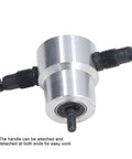 Double Head Sheet Metal Nibbler Cutter Multi Tool for Straight Lines Curves and Arcs Aluminum Attachment