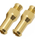 2-Pack Brass Sunroof Drain Repair Kit For L405 And L494 Direct Replacement For Plastic Connectors Leak Fix And Easy Install
